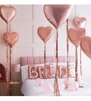 Rose Gold Bride To Be Balon Süsleme