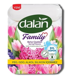 Dalan Family Güzellik Sabunu Bahar Çiçekleri 4x75=300 Gr