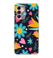 PrintiFy Samsung Galaxy M13 ile Uyumlu Retro Color 1  Kamera Korumalı Şeffaf  Kılıf