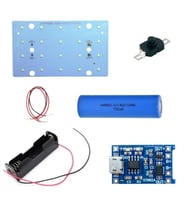 Şarjlı Led Panel Lamba Elektrik Deney Seti - Öğrenci Elektrik Devresi