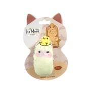 Kediler için İthal Catnipli Peluş Oyuncak 11 cm Kuzucuk (Sarı)