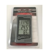 Nem Isı Ölçer & Saat 3 In 1