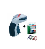 Omega Etiket Makinesi 3lü Blisterli Yedek Şerit 9mm*3m Kırmızı,siyah,mavi