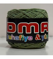 DMR Natural Cotton - Koton Ip Pamuklu Elörgü Ipi 100gr - Su Yeşili