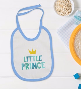 BK Kids Mavi Bebek Mama Önlüğü - Model 117