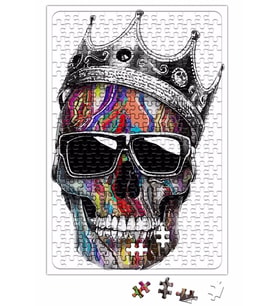 Caveira King Puzzle 240 Parça Yapboz