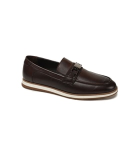 Pierre Cardin 63601 Kahverengi Erkek Loafer Günlük Deri Ayakkabı