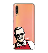 Samsung Galaxy A50 - A30S - A50S Uyumlu Conor Mcgregor UFC Tasarımlı Şeffaf Telefon Kılıfı