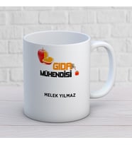KİŞİYE ÖZEL GIDA MÜHENDİSİ MESLEK KUPA BARDAK