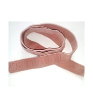 Lastik Pembe kabartmalı 22mm  3mt  Şort, Paça,kol Ve Don Lastiği 1 Paket 3Mt