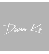 Devamke Araba Sticker siyah 18x5 CM (Beyaz)