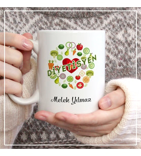 Kişiye Özel Diyetisyen Kupa Bardak