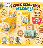 8824 EKMEK KIZARTMA MAKİNASI MODEL 230 PARÇA BLOCK OYUNCAK
