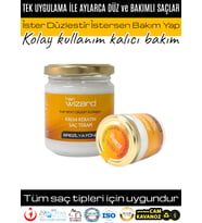 Aylarca Kalıcı Hair Wizard Krem Keratin Terapi Mucize Bakım /Brezilya Fönü