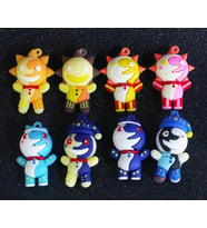Five Nights at Freddy’s FNAF Sundrop & Moondrop 8’li Silikon Figür Oyuncak Koleksiyon Seti (Çok Renkli)
