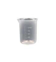 Plastik Beher – 50 ml - Ölçü Kabı
