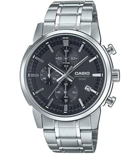 CASIO MTP-E510D-1A1VDF ÇELİK ERKEK KOL SAATİ (Siyah)