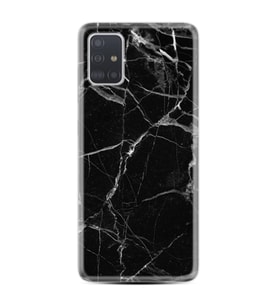 Samsung a71 A72 A73 A7 A9 2018 C7 C9 Kılıf Desenli Silikon Fragile Black Mermer 1378