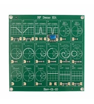 RF Demo Kit Smith Chart Pcb RF Devre Filtre Test Eğitim Analiz Kartı Swr Empedans Uyumu Attenuator