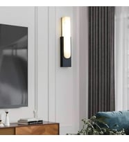 CATA CT-7067 10W Hawai LED Aplik Dış Mekan Duvar Armatürü Modern Bahçe Duvar Lambası 3200K Günışığı