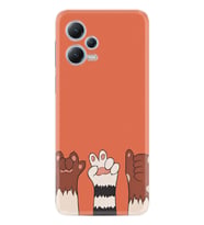 Xiaomi Redmi Note 12 5g Kılıf Resimli Desenli Silikon Platinium Series Three Hand 1818