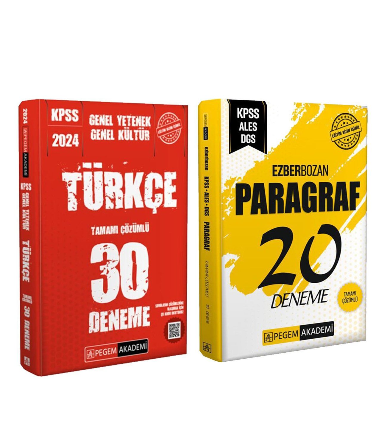 Pegem 2024 KPSS Türkçe ve Paragraf Deneme Seti 2 Kitap
