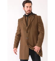 PLT8376 DEWBERRY ERKEK PALTO-CAMEL