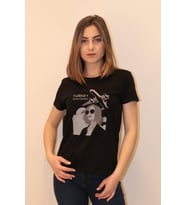 Rich Kadın Bisiklet Yaka T-shirt %100 Pamuk Tişört