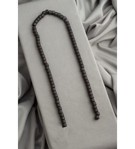 Hematit Doğal Taş Mat Siyah Rondela Kesim 6x5mm Dizi
