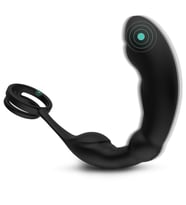 Gino 9 Modlu Titreşimli Penis Halkası&Prostat Vibratör 