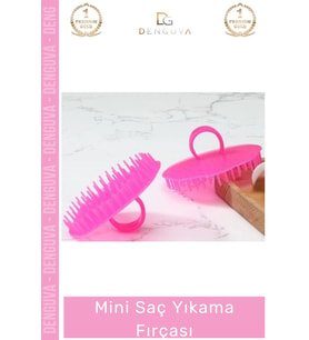 #SaçFırçası Saç Masaj Şampuan Uygulama Aracı Ergonomik Derinlemesine Temizlik Mini Saç Yıkama Fırças