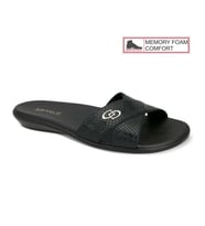 Ceyo 9827-8 Kadın Anatomic terlik (Siyah)