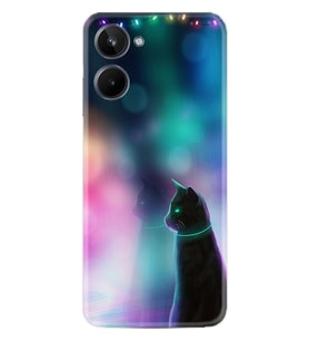 11 Pro Kılıf Silikon Desen Özel Seri Window Cat 1787