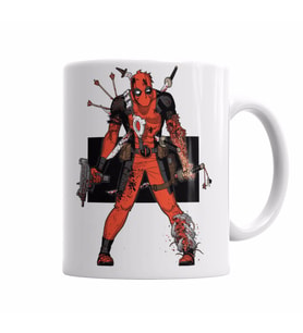 Deadpool Angry    Kupa Bardak Porselen