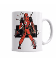 Deadpool Angry    Kupa Bardak Porselen