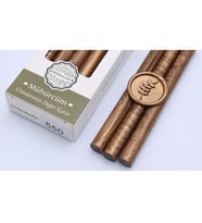 Mühür Mumu Çubuk 11mmx120mm 10lu Paket Mo:550 SATEN ALTIN KARAMEL 
