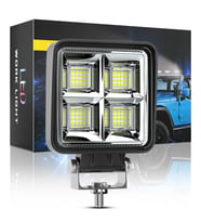 Off Road Geniş Açı 4 inç 64 Led İş Makinesi Kamyon Traktör Projektör Çalışma Sis Lambası