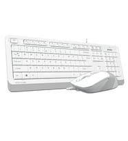A4 TECH F1010 Q USB BEYAZ TR MM KLAVYE+OPT MOUSE