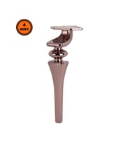 4 Adet Sintra Lüx Metal Ayak 21 cm Bronz Mobilya Koltuk Ayağı