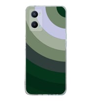 PrintiFy Oppo A96 Uyumlu Kamera Korumalı Renk Cümbüşü C Tasarımlı Şeffaf Silikon Kılıf