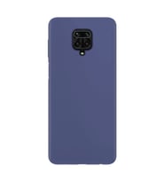Xiaomi Pocophone X3 İnce Mat Silikon Kılıf Lacivert