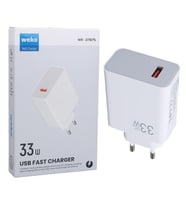M11 Beyaz 33 Watt Turbo Usb Şarj Başlık Adaptörü (4767)