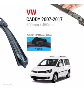 VW CADDY SİLECEK TAKIMI (2007-2017)