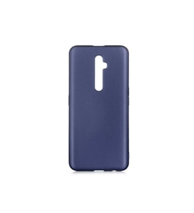 Oppo Reno 2Z Uyumlu Kılıf Zore Premier Silikon Kapak (Lacivert)