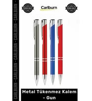 Özel Üretim Baskılı Kurumsal Promosyon Ofis Hediyelik Kaliteli Şık Metal Tükenmez Kalem
