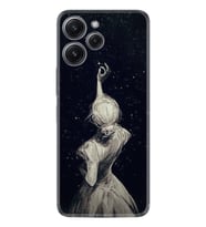 Xiaomi Redmi 12 128 GB 4 GB Ram Kılıf Desenli Silikon Star Woman 1332