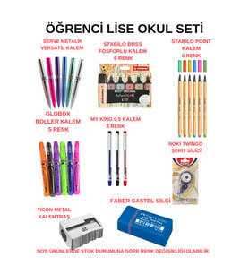 LİSE OKUL SETİ