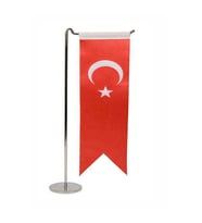 Euwue Dijital - Masa Üstü Kırlangıç Bayrak Baskı