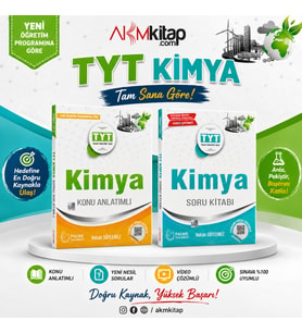 TYT Kimya Konu Anlatımı ve Soru Bankası Seti 2 Kitap Palme Yayınları