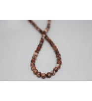 Jasper Taşı Faset Kesim YARIM Dizi 6mm (9882) (18cm uzunluğundadır)